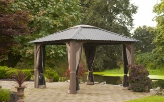 Vantage Pools and Spas is an official Visscher Gazebo Dealer. We offer open air, semi and fully enclosed gazebos, and pergolas for Langley, Surrey and Maple Ridge Vantage Pools and Spas is an official Visscher Gazebo Dealer. We offer open air, semi and fully enclosed gazebos, and pergolas for Langley, Surrey and Maple Ridge