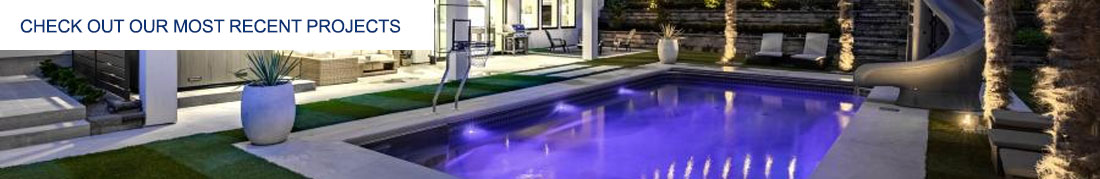 Recent Pool and Spa Projects