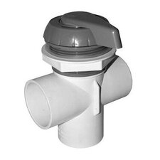 DIVERTER VALVE NOTCHED 2 INCH 3 PORT GREY