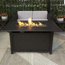 GALE FIRE TABLE RECTANGULAR -CARBON BLACK