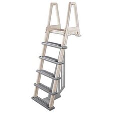 DECK LADDER A/G  HEAVY DUTY W/BARRIER GREY