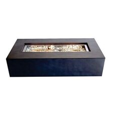 FIRE PIT RECTANGULAR -CARBON BLACK