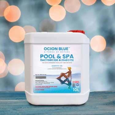 OCION BLUE POOL & SPA BACTERICIDE ALGAECIDE 10L