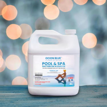 OCION BLUE POOL & SPA BACTERICIDE ALGAECIDE 4L