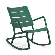 TOOU OUTO- ROCKING CHAIR DARK GREEN