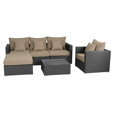 Vantage Pools and Spas has a variety of patio furniture in our Langley showroom. From petite dining sets to large and luxurious couches and tables, we have a variety of sets from My Patio